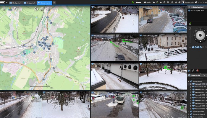 Modernizace bezpečnostního systému města Jeseník pomocí aplikačních řešení ekosystému sítí 5G
