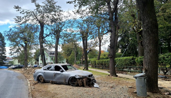 Ulice Vodní (obnova po povodni)