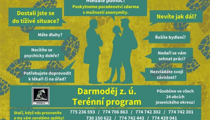 Darmoděj, z.ú. - Terénní program