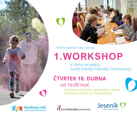 Pozvánka na 1. workshop