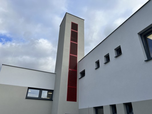 Nová hasičská zbrojnice pro Sbor a jednotku dobrovolných hasičů