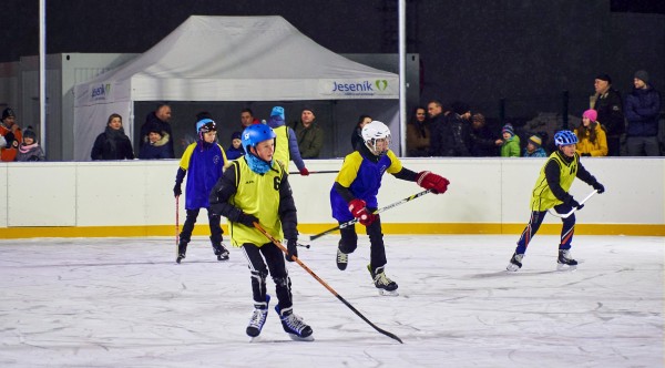 Multifunkční hřiště s ledovou plochou