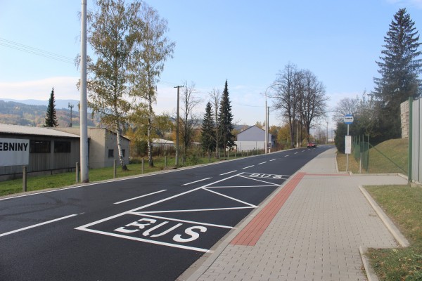 Výstavba chodníku na ulici Lipovská, Jeseník