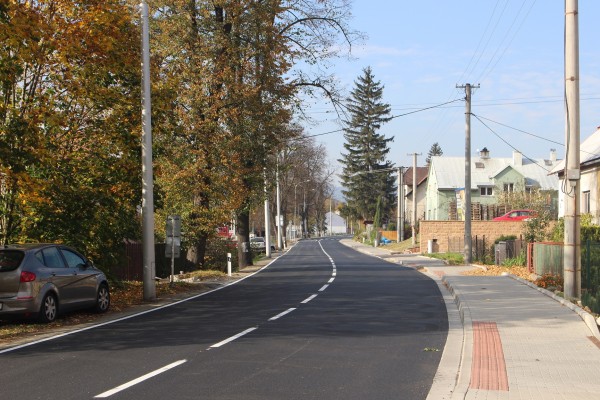 Výstavba chodníku na ulici Lipovská, Jeseník