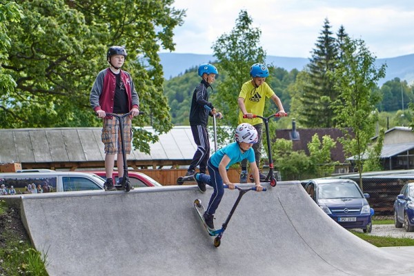 Dlouho očekávaný skatepark byl slavnostně otevřen