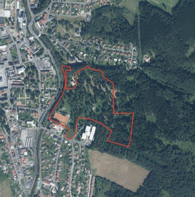 Územní studie veřejného prostranství města Jeseník - Sídliště Pod Chlumem Jeseník a Smetanovy sady Jeseník