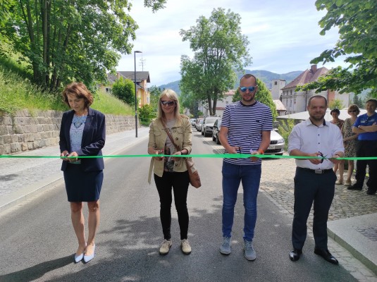 Oprava místní komunikace ul. Tyršova, město Jeseník